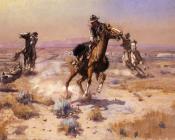 At Rope-s End - 查尔斯·马里安·拉塞尔